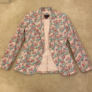 J.Crew Floral Blazer